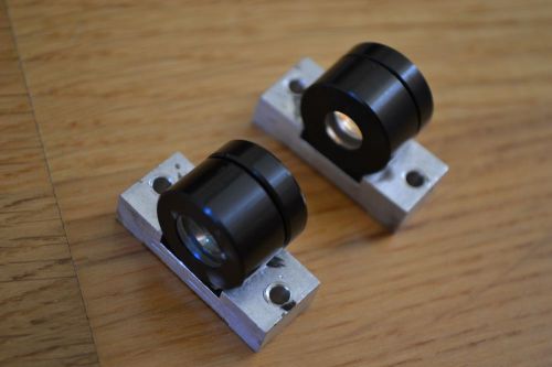 Pair of lens coated for 808nm laser. From B&amp;W TEK 473nm laser head.