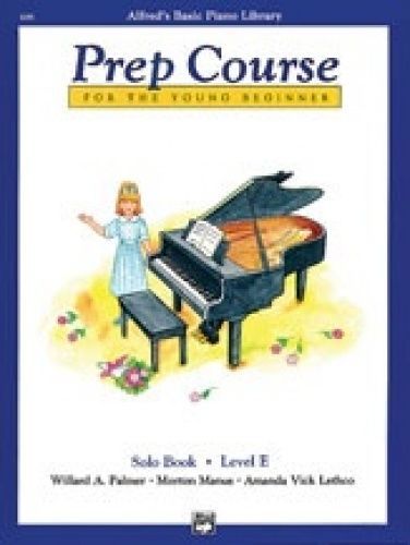 Alfred 00-6295 Basic Piano Prep Course- Solo Book E - Music Book