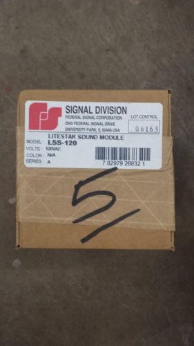 FEDERAL SIGNAL LSS-120  STACK LIGHT SOUND MODULE  7C