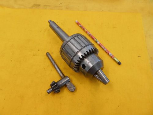 3 morse taper shank 3/4&#034; drill chuck mill lathe tool holder jacobs 18n super for sale