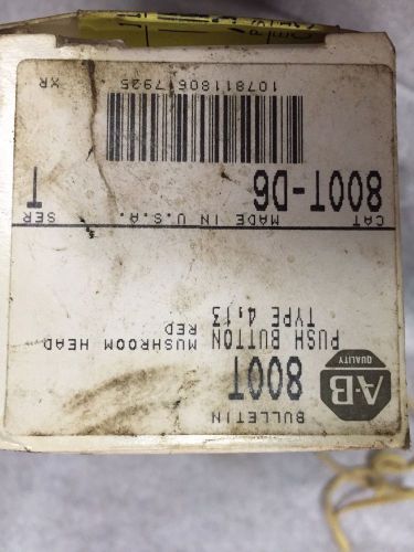 128 NEW at MostElectric: 800T-D6 ALLEN BRADLEY 800TD6 NEW