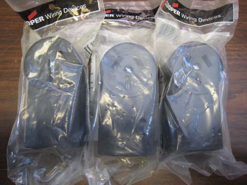 3X COOPER 112 RANGE POWER OUTLETS 50A 125/250V 3P 3W NEW FREE SHIPPING
