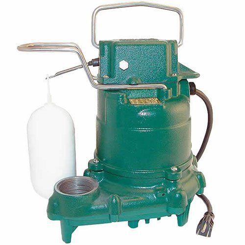 Zoeller  mighty-mate submersible sump pump, 1/3 hp flood basement drainage for sale