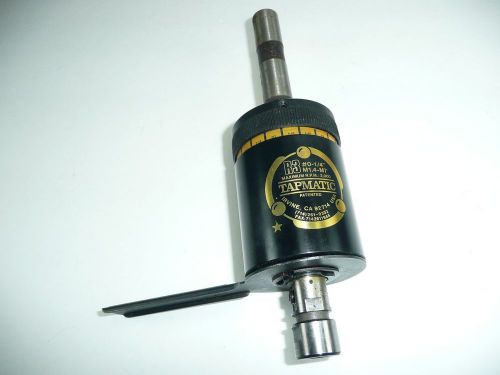 R3 tapmatic tapping head  for tap sizes #0-1/4&#034;/m1.4-m7 very nice condition for sale