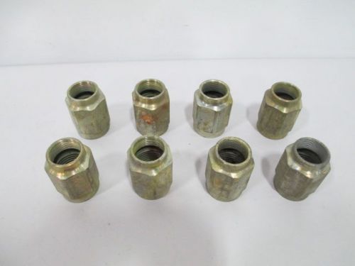 LOT 8 NEW PARKER PH-42 NO-SKIVE HYDRAULIC FITTING 1IN NPT 1W D254926