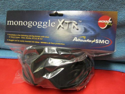 Monogoggle xtr-safty goggle, new 3010338ir5.0 jackson safety/ anti-fog for sale