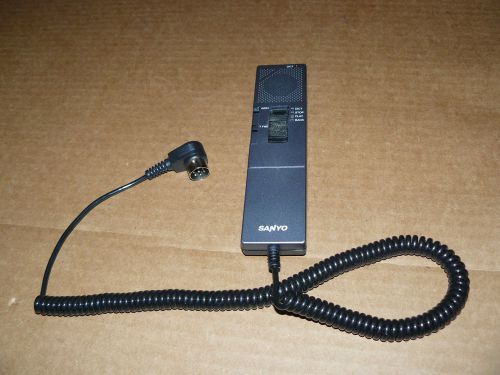 Sanyo HM55 dictation microphone / hand controller mic - TRC 6300 8800 HM 55