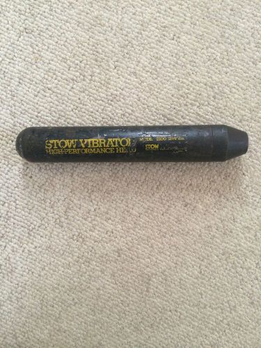Stow concrete vibrator
