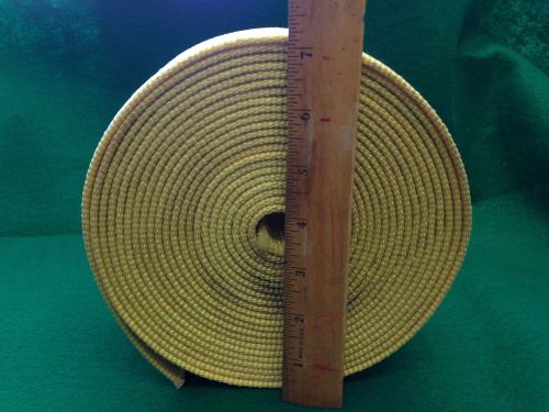 Heavy Duty Yellow 3 Inch x 23 (plus) Feet of Webbing / Strapping Material