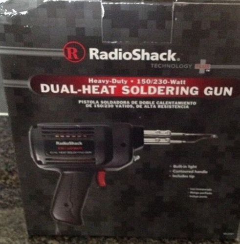 Brand new radioshack heavy duty 150/230w dual-heat soldering gun #64-2187 for sale