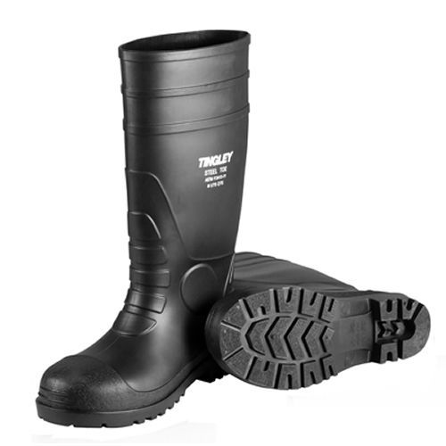 Tingley, 15&#034; PVC Knee Boot - Plain Toe - Cleated, Model: 31151, Size 4-14