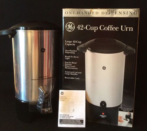 GE 42 Cup Coffee Maker Urn Percolator Catering Event Restaurant Party 106840R