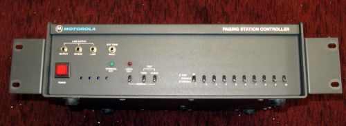 Motorola paging station controller  19&#034; rack mount for sale