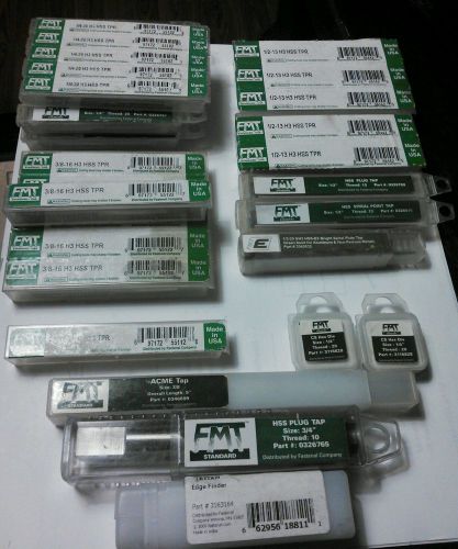 35pc Tap and Die Lot NEW FMT Fastenal L@@K