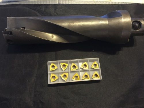 2&#034; Komet with a box of 10 new carbide Inserts