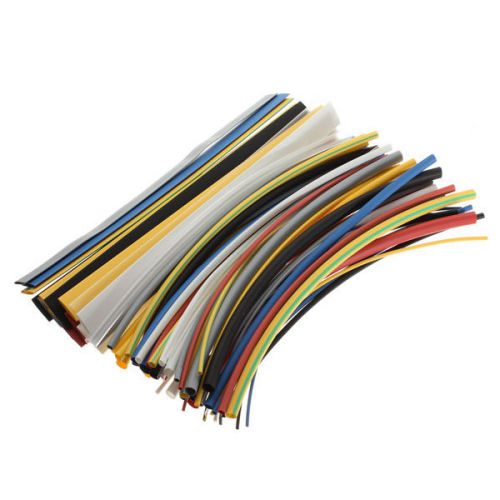 64pcs assortment 2:1 heat shrink heatshrink tubing tube sleeving wrap wire cable for sale
