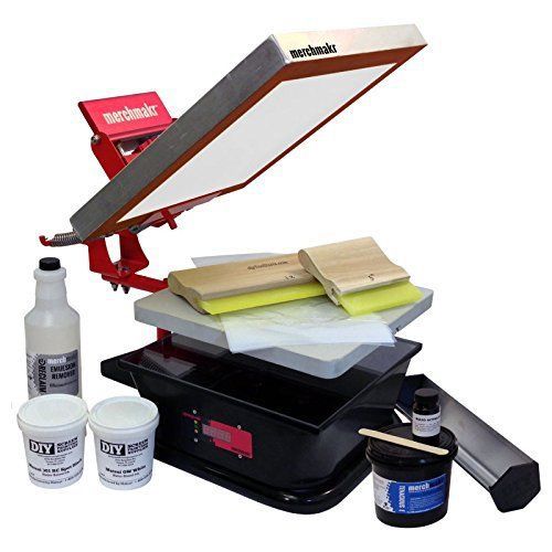Merchmakr All-In-One Screen Printing Kit for T-shirts (includes exposure unit)