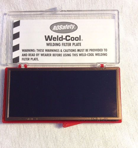 Ao weld-cool welding filter plate shade 12 new for sale