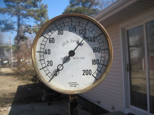 vintage pressure gauge