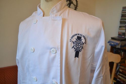 NWT Le Cordon Bleu Program Chef coat Chef Works size Medium