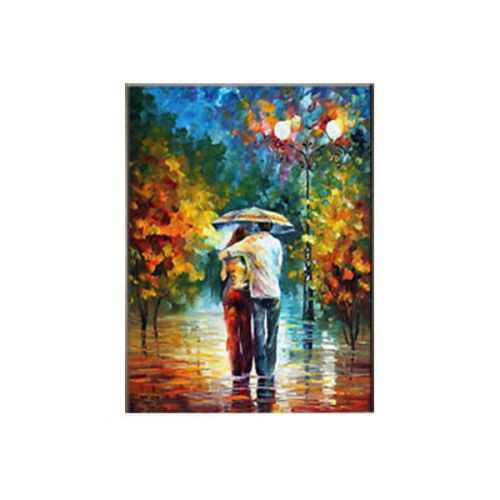 Custom frameless painting print on oil canvas, wall art picture (15.8&#034; x 27.6&#034;) for sale