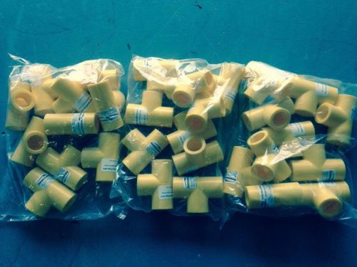 3/4&#034; ips underground gas pe pipe socket tee lot of 30 for sale
