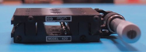 Newport 420 linear stage 1&#034; travel 1/4-20 holes for sale