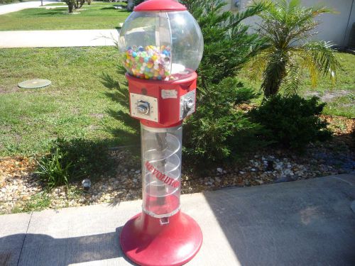 Drop Spiral Gumball and Toy  Machine