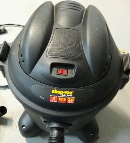 Shop-vac 5 gallon 2.0 peak hp wet / dry vacuum for sale