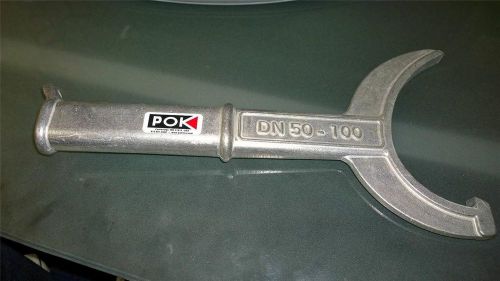 Pok dn 50-100 aluminum spanner wrench -- pok pro. fire fighting equipment for sale