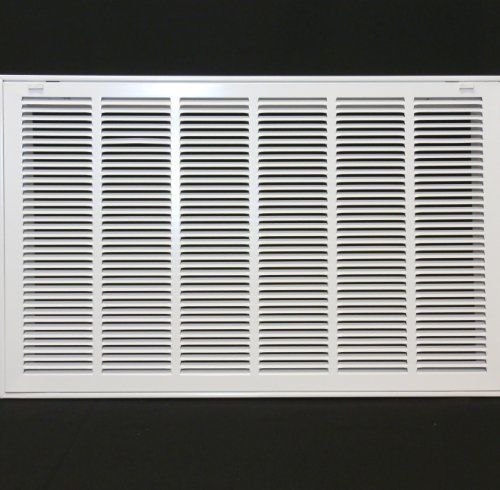 30&#034; x 18&#034; return filter grille - easy air flow - flat stamped face for sale