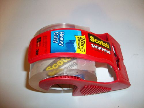 3m scotch shipping &amp; packing tape dispenser 3m 1.88&#034;x1000&#034; (27.7yards)heavy duty for sale