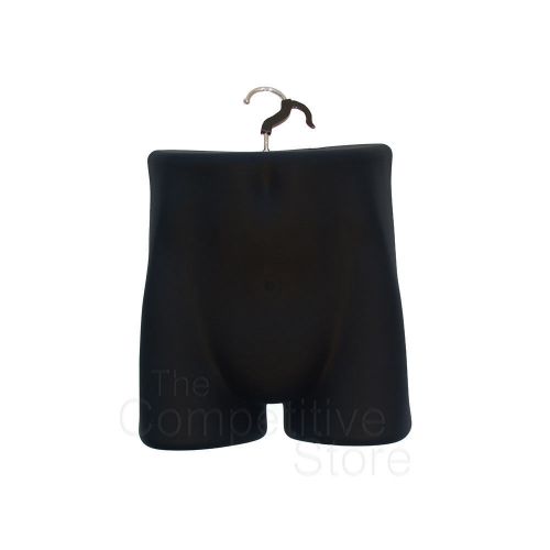 Black Male Trunk Mannequin Hanging Form  Display S-M Sizes