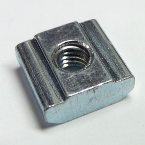 (8020-13024) 8020 T Slot 30 Series Zinc Plated Slide In T Nut M6 Part # 13024