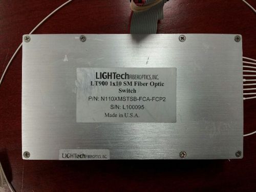 Lightech Fiberoptics LT900 1X10 Multi-channel SM fiber optic switch