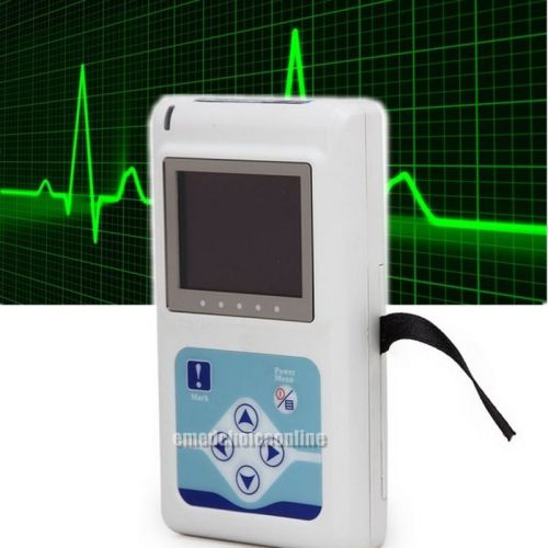 3-channel ECG Holter System/Recorder Monitor Analyzer Software+**3 Y Warranty**