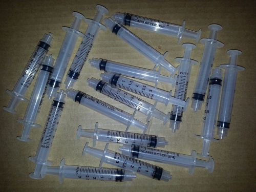20  3CC Syringes with Luer Lock Dispense Adhesive Glue Grese Paste