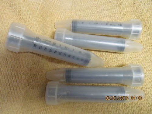 5 kendall monoject 60cc syringes with luer tip!!! free shipping!!! many uses!!! for sale