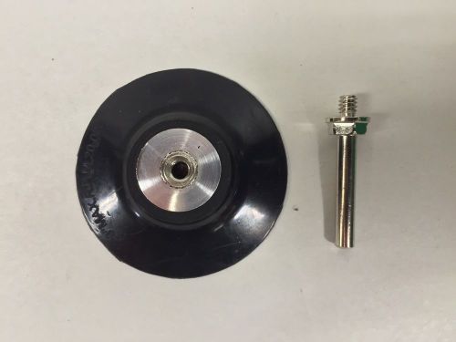 3&#034; professional speed-lok drill attachment sanding disc back up pad usa shipping for sale