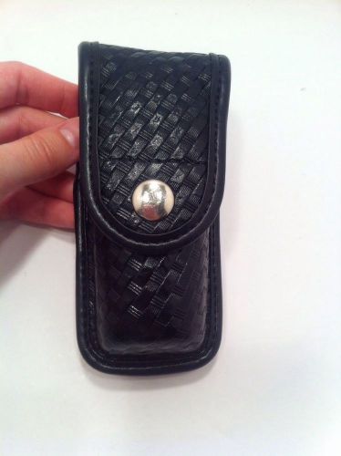 Bianchi accu mold elite black basket weave oc mace holster for duty belt - small for sale