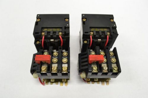 Lot 2 square d 8536 sc03? motor starter coil voltage 110/120v b224582 for sale