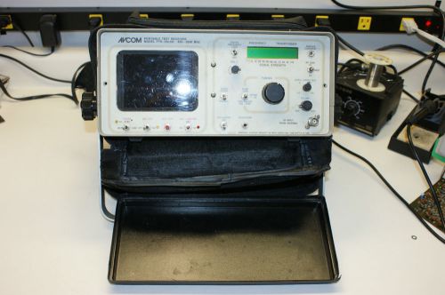 AVCOM Model PTR-25LCD 950 MHz - 2.050 GHZ Satellite Test Receiver. NOT WORKING!