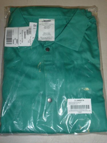 Condor flame resistant jacket, green, 3xl #6nb87a for sale