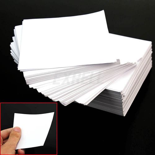 500Pcs Office Stationery White Memo Note Message Pads Paper Size 90x90mm