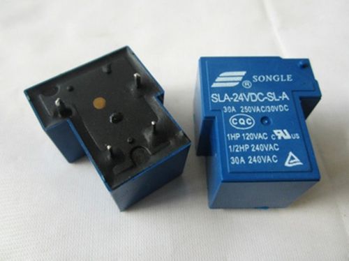 1PCS SONGLE Power Relay SLA-24VDC-SL-A 4 Pin 12V DC coil PCB type electromagnet