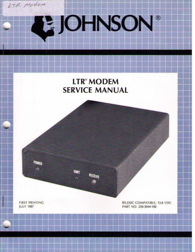 Johnson Service Manual LTR MODEM
