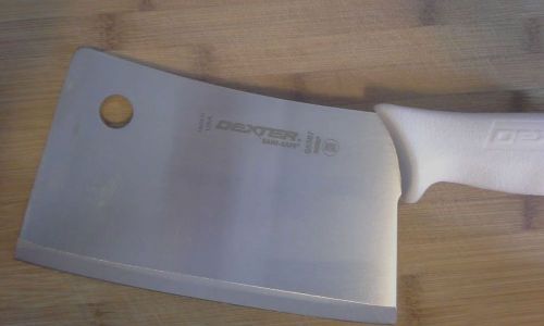 1 1/2 Pound, 7-Inch Heavy Duty Bone Cleaver by Dexter Russell. #S 5387. SaniSafe