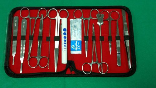 58 pc minor surgery dissection dissecting student kit surgical instruments for sale