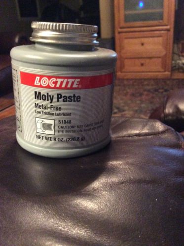 Lot of 8 Loctite Moly Paste Metal-Free Low Friction Lubricant 51048, 8oz ea