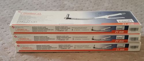 (3) Ethicon Proximate ILS Curved Intraluminal Stapler CDH21 21mm